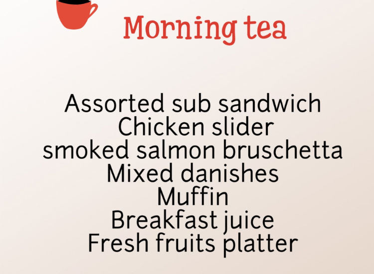 Morning Tea RUBY – Royal Platter